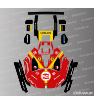 Aufkleber Scuderia Le Mans Edition - Robotermäher KRESS RTK - KR 133E / KR 136E / KR 233E / KR 236E - Idgrafix
