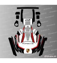 Aufkleber Porsche 911 Edition - KRESS RTK Robotermäher - KR 133E / KR 136E / KR 233E / KR 236E - Idgrafix