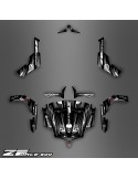 Kit de decoració Fosc i Negre Edició - Idgrafix - CF Moto ZForce