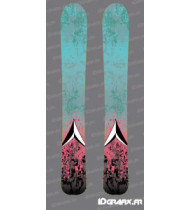 Volcano Edition-Aufkleber für SKI - Idgrafix