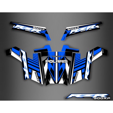 Kit de decoració de la Llum Blava de la Sèrie - IDgrafix - Polaris RZR 900 XP -idgrafix