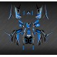 Kit décoration Race Blue Edition (Full) - IDgrafix - Polaris 850/1000 Scrambler -idgrafix
