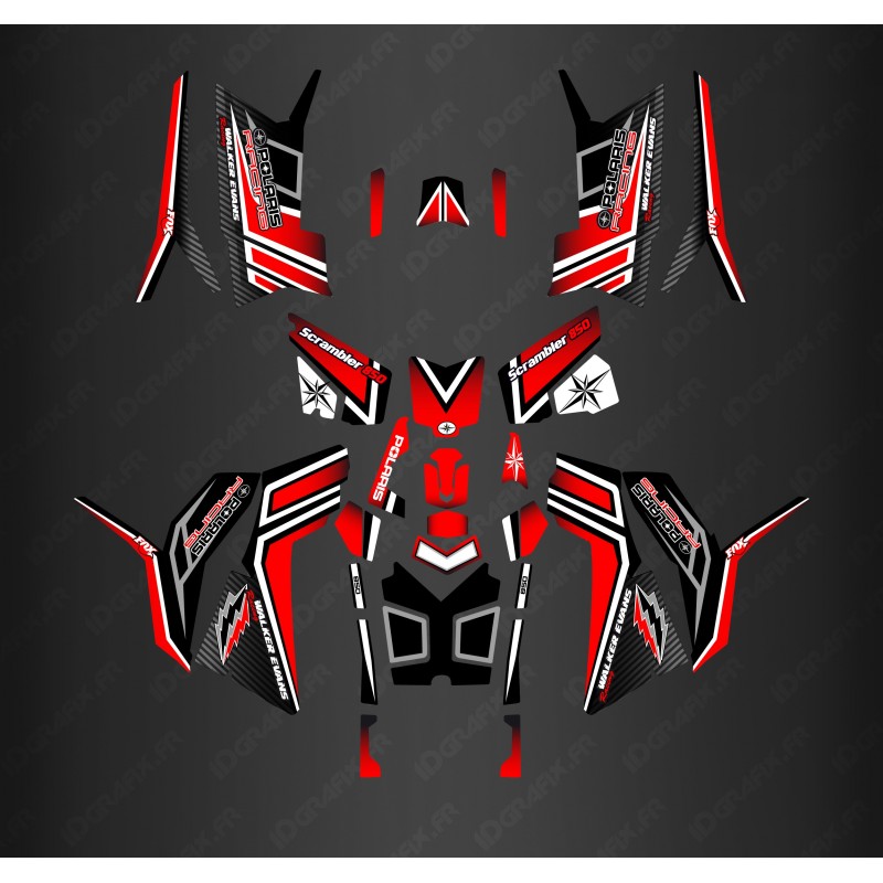 Kit dekor Walker Evens Edition (Full) - IDgrafix - Polaris Scrambler 850/1000 -idgrafix