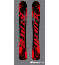 Adhesius Riders Edition (vermell) per a SKI - Idgrafix
