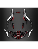 Kit de decoració Cursa Edició (Vermell/Blanc)- IDgrafix - Polaris RZR 1000 S/XP