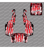 Kit décoration Drop Edition (Rouge)- IDgrafix - Polaris RZR 1000 XP (après 2024) -  Idgrafix