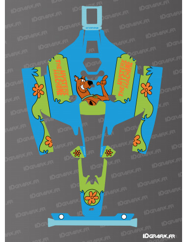 Scooby Doo Edition Aufkleber - Mammotion LUBA 2 Rasenmäherroboter