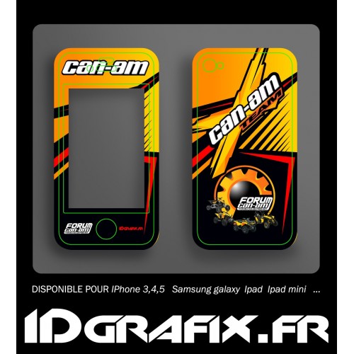 Kit Déco Forum Can Am - Iphone 4 / 4S-idgrafix