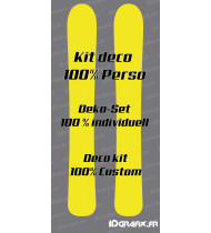 Adhesius 100% personalitzats per a ESQUÍ - Idgrafix