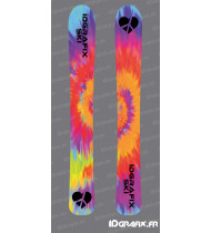 Adhesius Tie Dye Edition per a SKI - Idgrafix