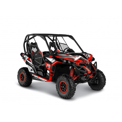 Kit dekor Race Can-Am Serie Rot - Idgrafix - Can Am Maverick 1000 -idgrafix