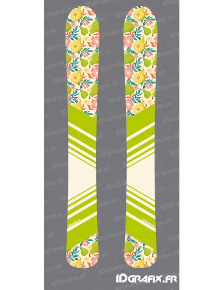 Pegatinas Edición Pera para SKI - Idgrafix Pegatinas Edición Pera para SKI - Idgrafix