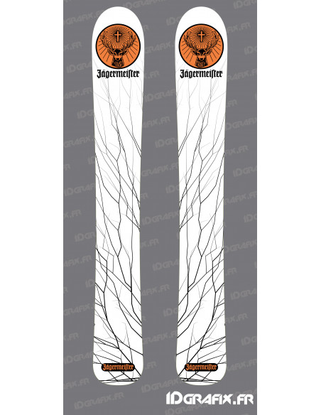 Stickers JAGERMEISTER Edition pour SKI -  Idgrafix Stickers JAGERMEISTER Edition pour SKI -  Idgrafix
