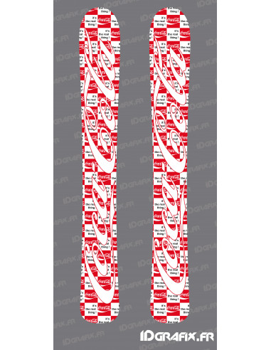 Stickers Coca Edition pour SKI -  Idgrafix
