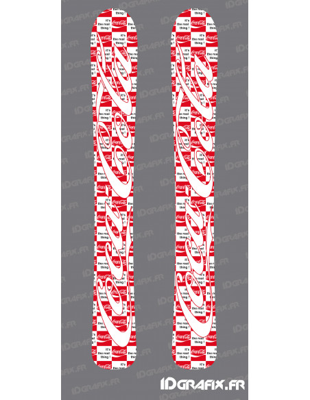 Stickers Coca Edition pour SKI -  Idgrafix Stickers Coca Edition pour SKI -  Idgrafix