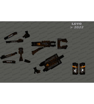 Monster Full Decal Kit (Orange) - Specialized Levo (after 2022) - Idgrafix