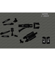 Monster Full Decal Kit (Black) - Specialized Levo (after 2022) - Idgrafix