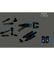 GP Edition Full Decal Kit (Blue) - Specialized Levo (after 2022) - Idgrafix