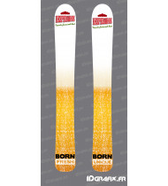 Desperados-Aufkleber für SKI - Idgrafix