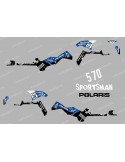 Kit decoration Street Series (Blue) Light - IDgrafix - Polaris 570 Sportsman