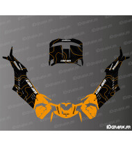 Kit de decoració Topo Edition (Taronja) - Idgrafix - Can Am Maverick X3 R - Idgrafix
