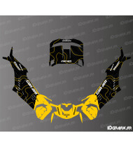 Kit décoration Topo Edition (Jaune) - Idgrafix - Can Am Maverick X3 R -  Idgrafix