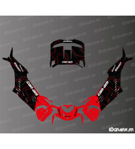 Kit decorazione Topo Edition (Rosso) - Idgrafix - Can Am Maverick X3 R - Idgrafix