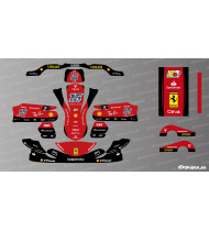 100% Personalized Deco Kit for Karting Parolin OKJ KZ - Idgrafix