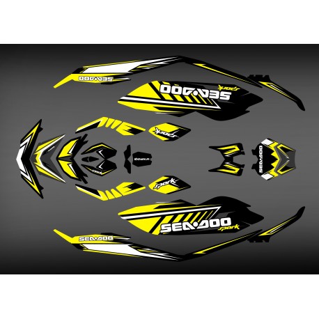 Kit décoration Spark Yellow pour Seadoo Spark