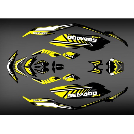Kit decoration Spark Yellow for Seadoo Spark