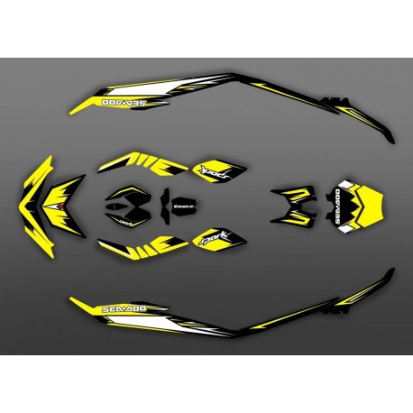 Kit décoration Light Spark Yellow pour Seadoo Spark