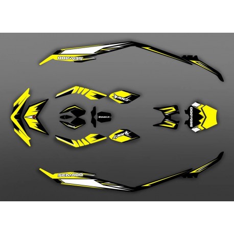 Kit decoration Light Spark Yellow for Seadoo Spark