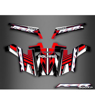 Kit de decoración Serie Rojo Claro - IDgrafix - Polaris RZR 900 XP