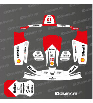 Mc Laren Vintage decoration kit for Karting KG CIK02