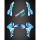 Kit dekor Japan racing Blue - IDgrafix - Polaris Sportsman ACE -idgrafix