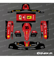 Kit grafiche Scuderia F1 Edition per Karting Tony Kart M6 - Idgrafix