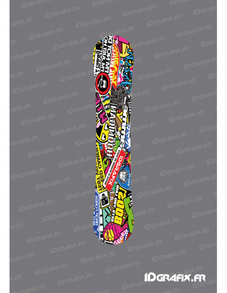 Bomb Edition Aufkleber für Snowboard Bomb Edition Aufkleber für Snowboard