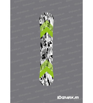 Adesivi Camo Edition (grigio/verde) per snowboard