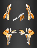 Kit decorazione Giappone racing Arancio - IDgrafix - Polaris Sportsman ACE
