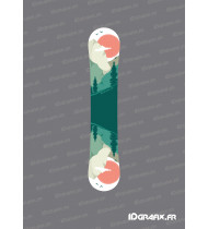 Adhesius Mountain Edition per a surf de neu - Idgrafix