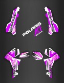 Kit de decoración de Japón de carreras de color Púrpura - IDgrafix - Polaris Sportsman ACE