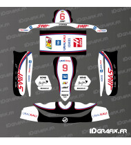 Kit grafiche Haas F1 Edition per Karting Tony Kart M6 - Idgrafix