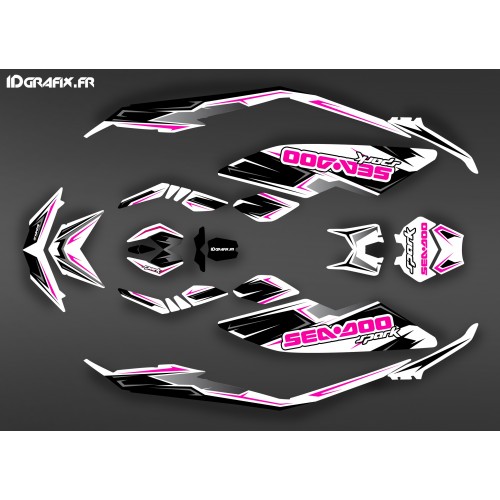 Kit dekor Candy für Seadoo Spark -idgrafix
