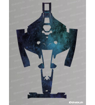 Aufkleber Painted Edition - Mammotion LUBA 2 Rasenmäherroboter - Idgrafix