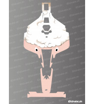 Adhesiu Edició Ovella - Robot de cisalla Mammotion LUBA 2 X - Idgrafix