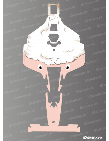 Sheep Edition Sticker - Mammotion LUBA 2 X Shearing Robot - Idgrafix
