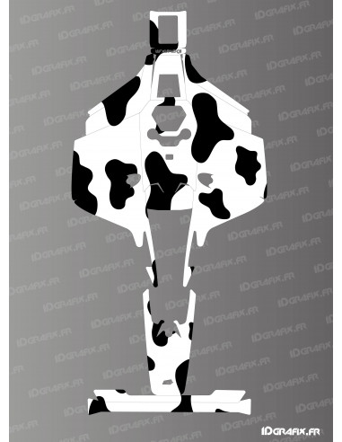 Adesivo Cow Edition - Robot tagliaerba Mammotion LUBA 2 X - Idgrafix