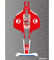 Mario Edition Aufkleber - Mammotion LUBA 2 X Rasenmähroboter - Idgrafix
