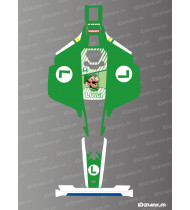 Adhesiu de l'edició Luigi - Robot tallagespa Mammotion LUBA 2 X - Idgrafix