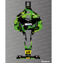 Sticker Monster Edition (Verde) - Robot tagliaerba Mammotion LUBA 2 X - Idgrafix